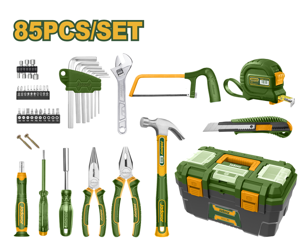 JADEVER 85-piece hand tool set