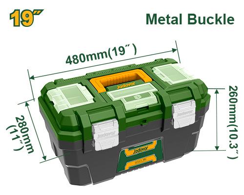 JADEVER COFFRE À OUTILS EN PLASTIQUE 19"-JDTB3319