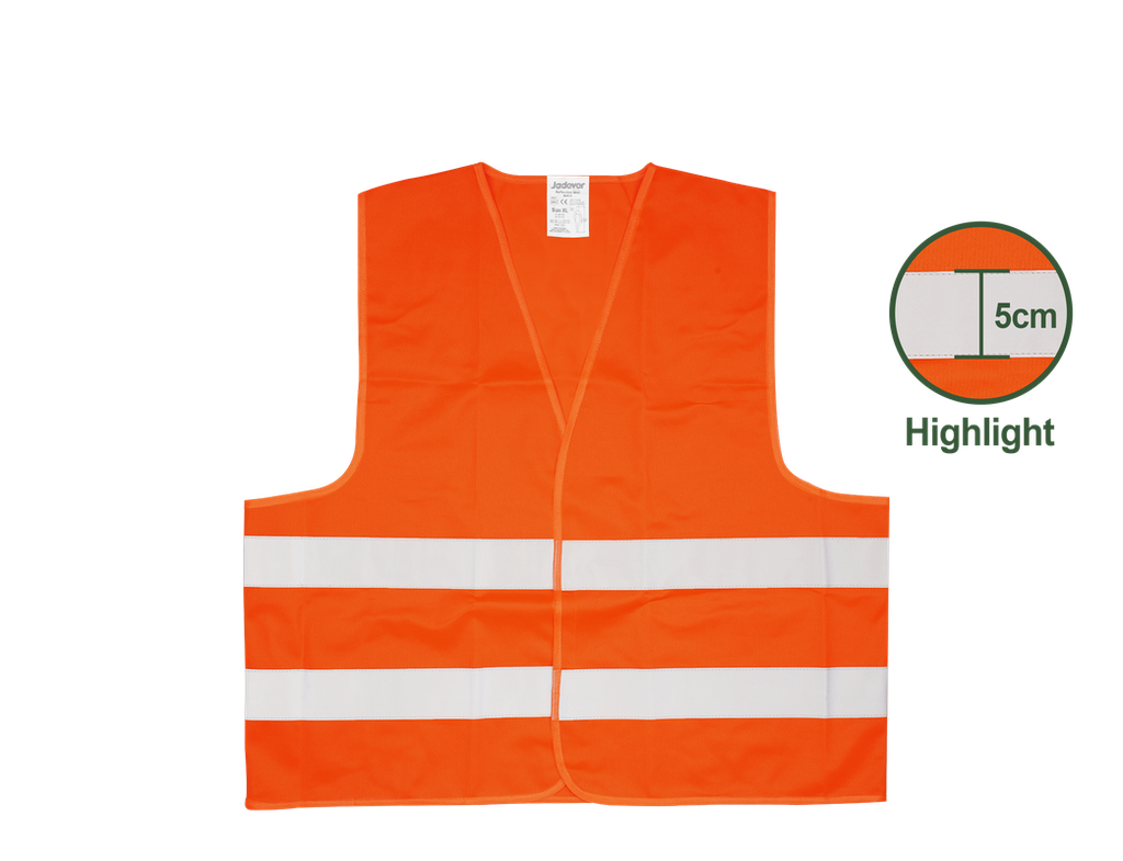 JADEVER GILET RÉFLÉCHISSANT XL ORANGE -JDRV2801