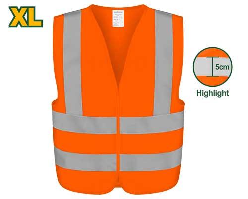 JADEVER GILET RÉFLÉCHISSANT ORANGE [JDRV1801]