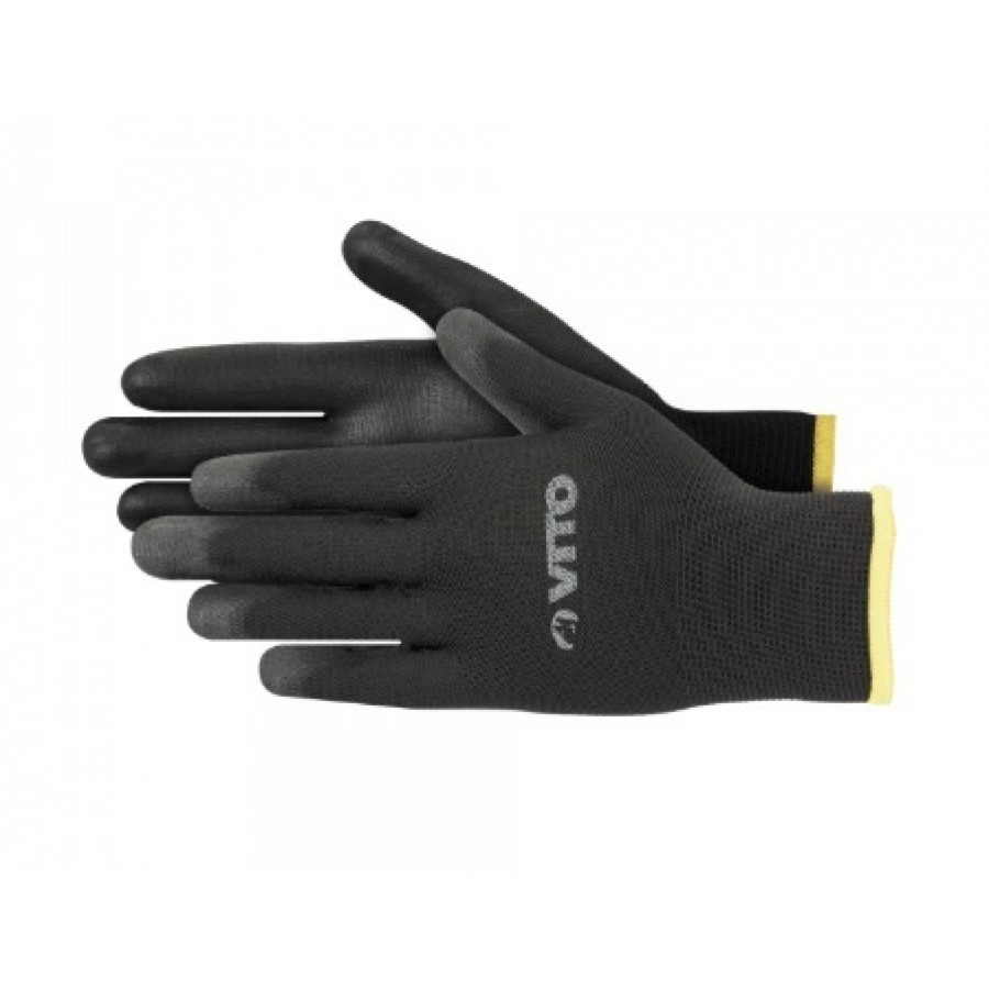 GANTS ULTRA FINS  10" NOIR  XL