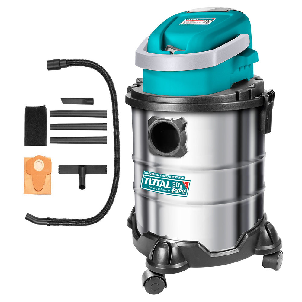 TOTAL ASPIRATEUR 20L AU LITHIUM 20V - TVLI2005 