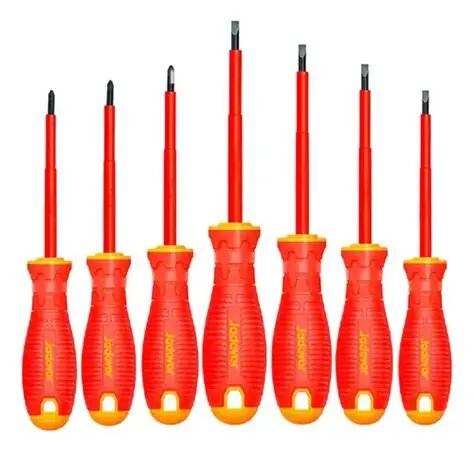 JADEVER 7-piece insulated screwdriver set