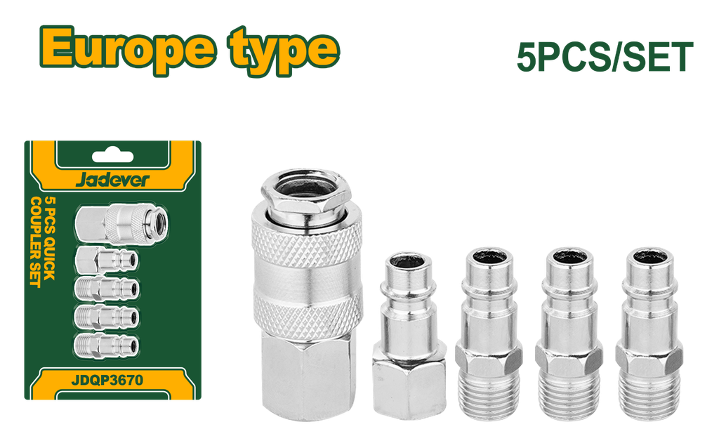 JADEVER 5 PCS KIT RACCORD RAPIDE [JDQP3670]