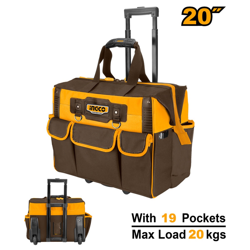 INGCO حقيبة أدوات '20 قابل للفك