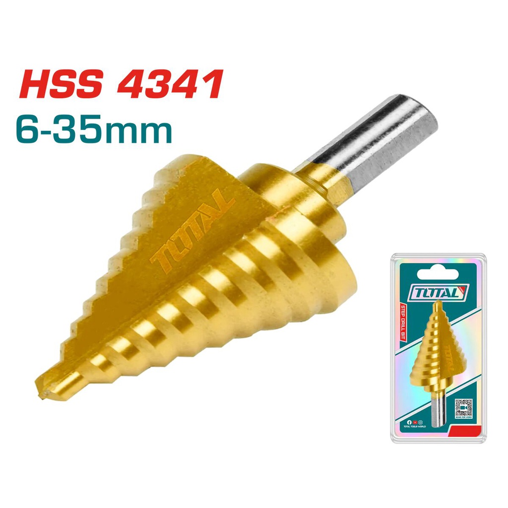 TOTAL DRILL BIT ETAGEE 6-35MM