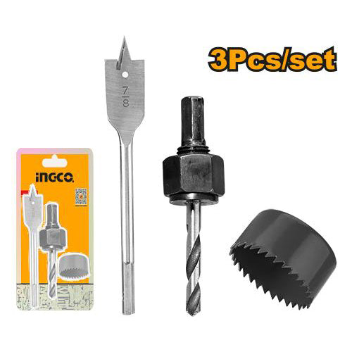 INGCO حزمة منشار جرسي لـ VEROUILLAGE 3PCS