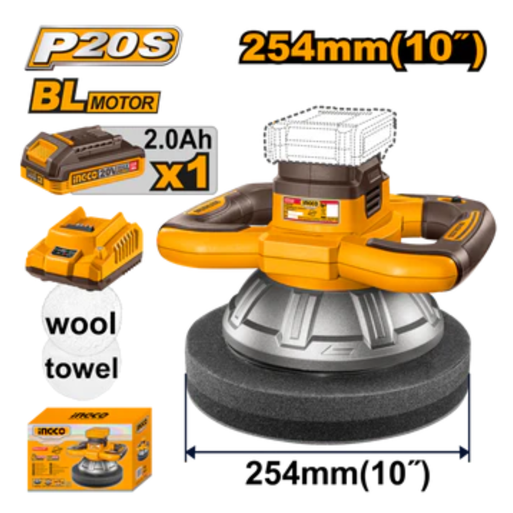 INGCO POLISSEUSE 20v 254mm [COPLI2025481]