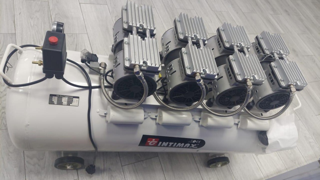 COMPRESSEUR SILENCIEUX 200L 4* 550W - INTIMAX
