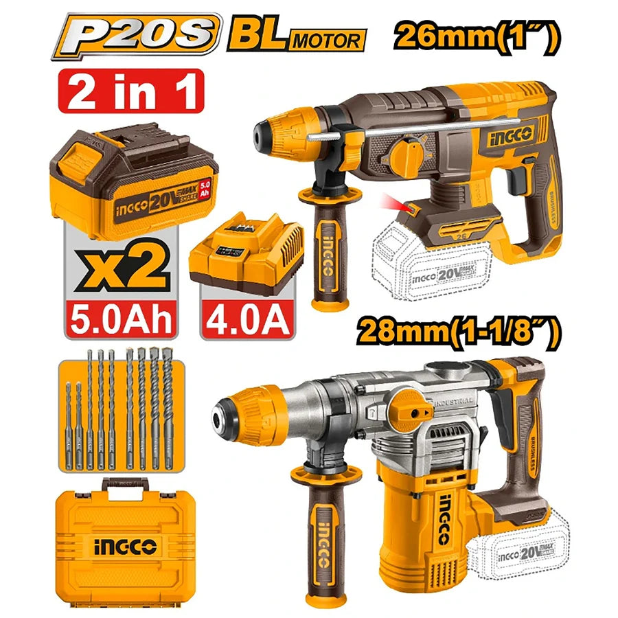 INGCO COMBINED KIT 2 PCS