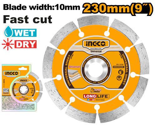 INGCO DISQUE DIAMAND 230MM  [DMD012302]