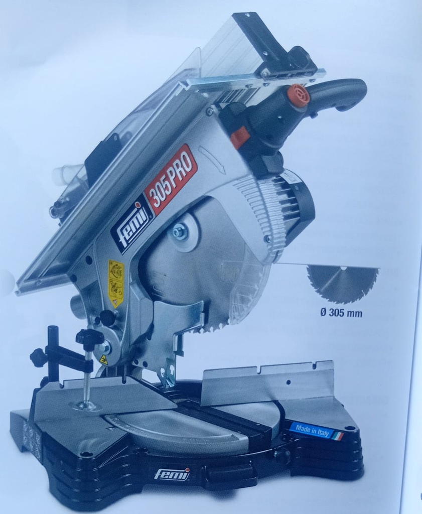 FEMI TRONCONNEUSE ALUMINIUM 305MM 305PRO MOTEUR INDUCTION TABLE SUPERIEUR [8436044] (copie)