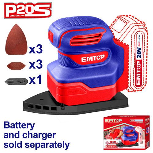EMTOP PONCEUSES DE DÉTAIL SANS FIL 20V [ELPS2014]