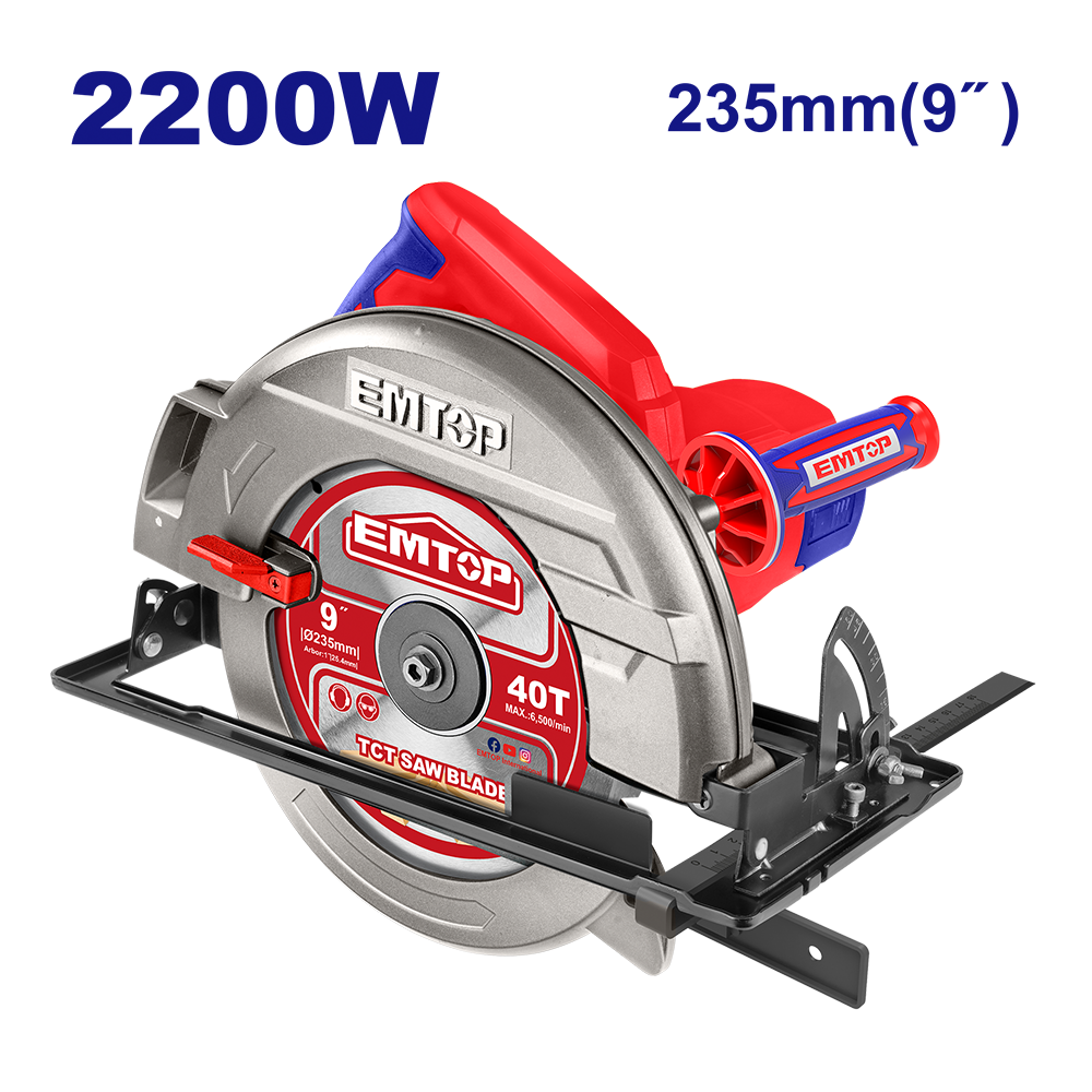 EMTOP SCIE CIRCULAIRE 235MM - 2200W [ECSW2351]