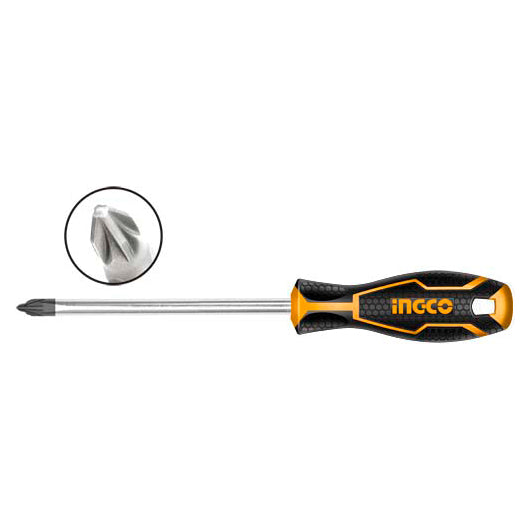 INGCO TOURNEVIS POZIDRIV  PZ2 D：6.0MM LR：15 