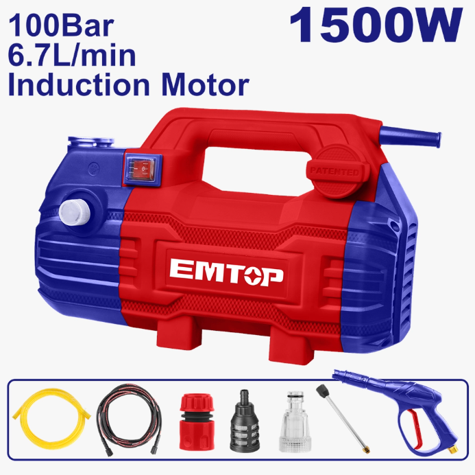 EMTOP PRESSURE WASHER 100 BAR
