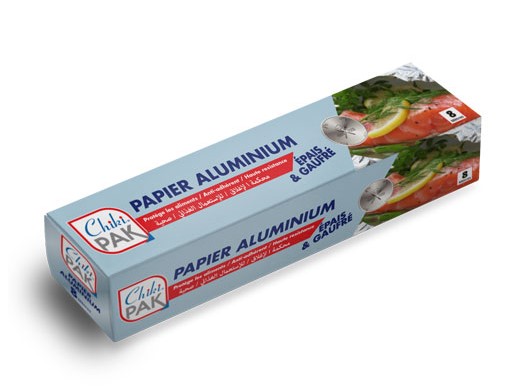 CHIKI PAK FEUILLE D'ALIMINIUM 8M