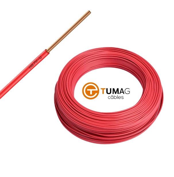 CABLE 1,5 ROUGE TUMAG