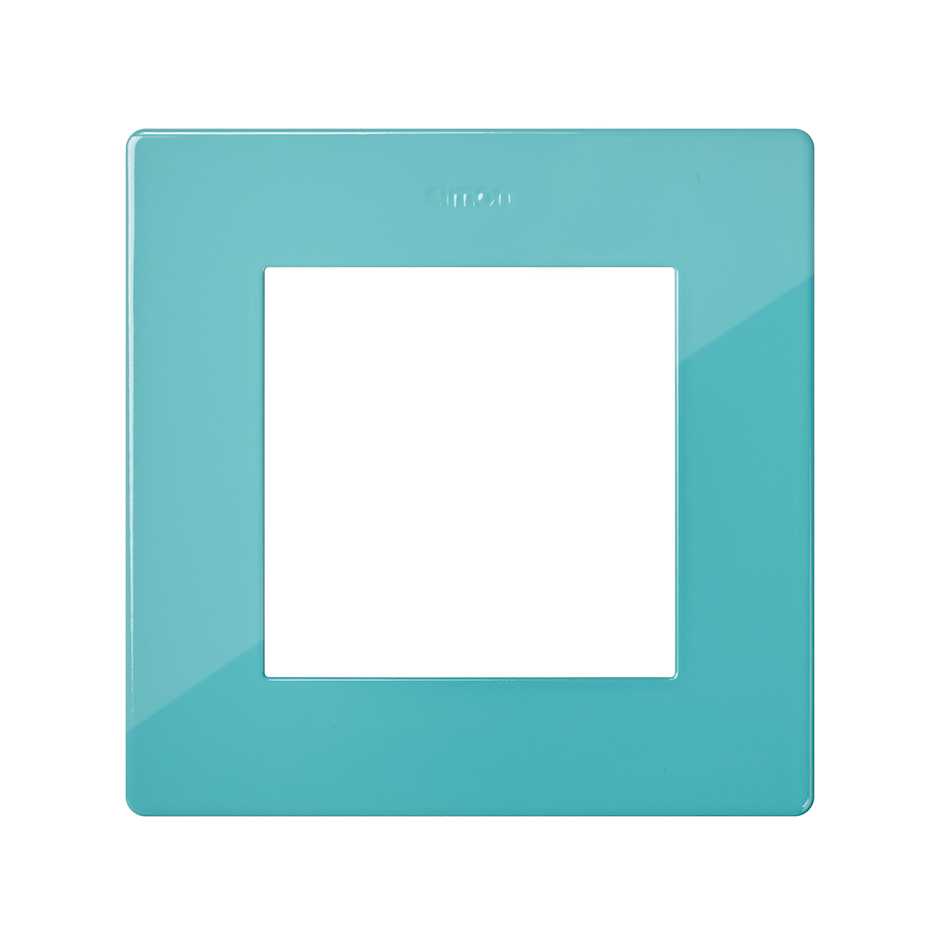 PLAQUE SIMPLE TURQUOIS SIMON 24