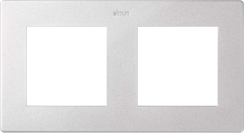GENERIC PLAQUE DOUBLE ALUMINIUM SIMON 24 