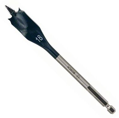 BOSCH SELF CUT SPEED hex flat bit 18*152