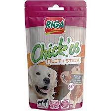 2 FONG'OS POULET RIGA PR CHIENS