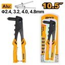 [HR104] INGCO PINCE A RIVETER 2.4MM, 3.2MM,4MM,4.8MM [HR104]