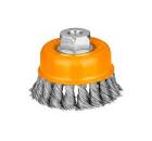 BROSSE METALLIQUE TORSADEE 75MM