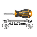 INGCO JEU DE TOURNEVIS 2EN1 PH2+SL6 [AKISD0202]
