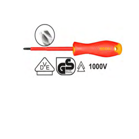 INGCO TOURNEVIS ISOLE PH 1×80   [HISD81PH180]