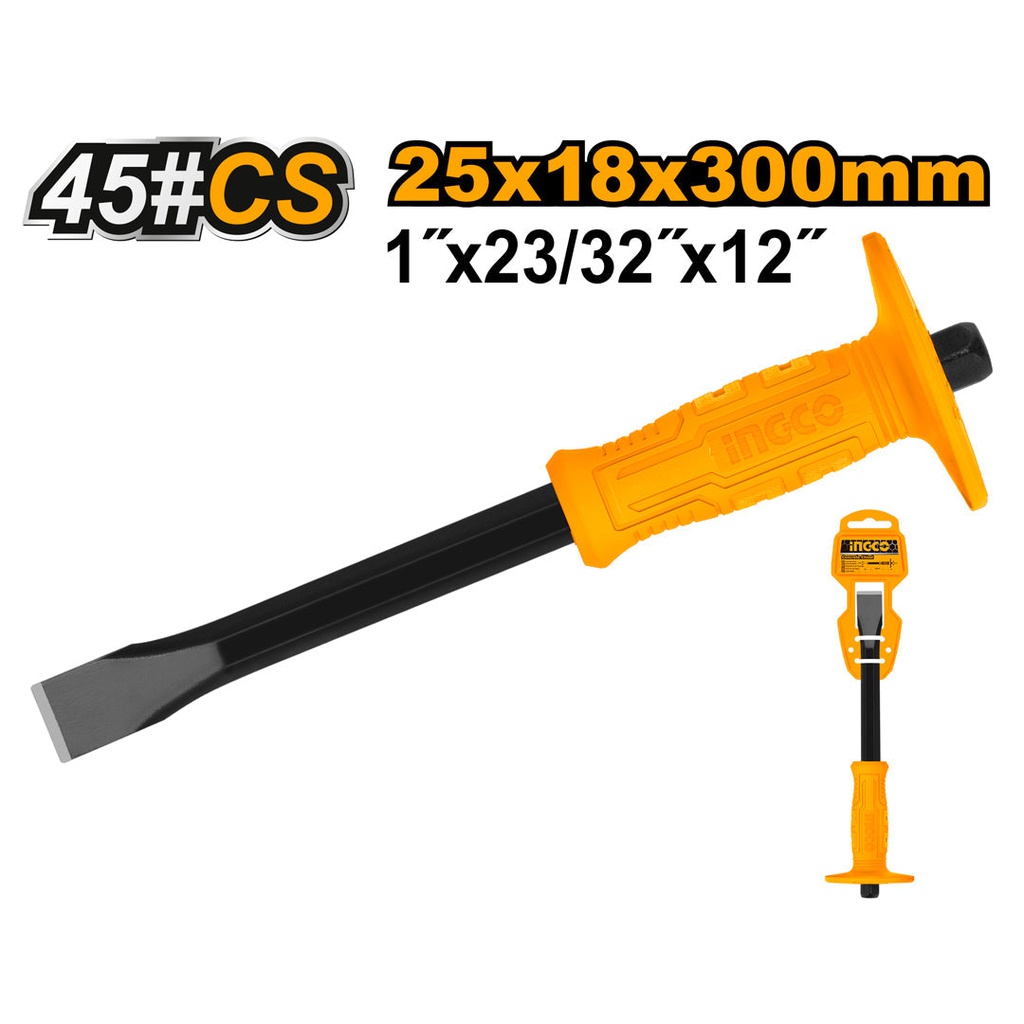 INGCO BURIN PLAT TÊTE:24MM LR:300MM SS  [HCCL082412]