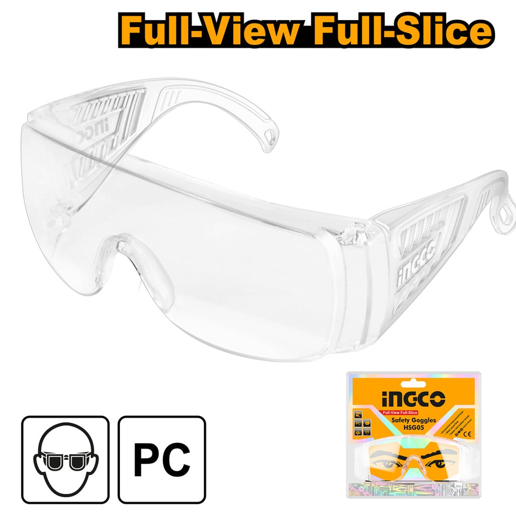 INGCO anti-UV safety glasses