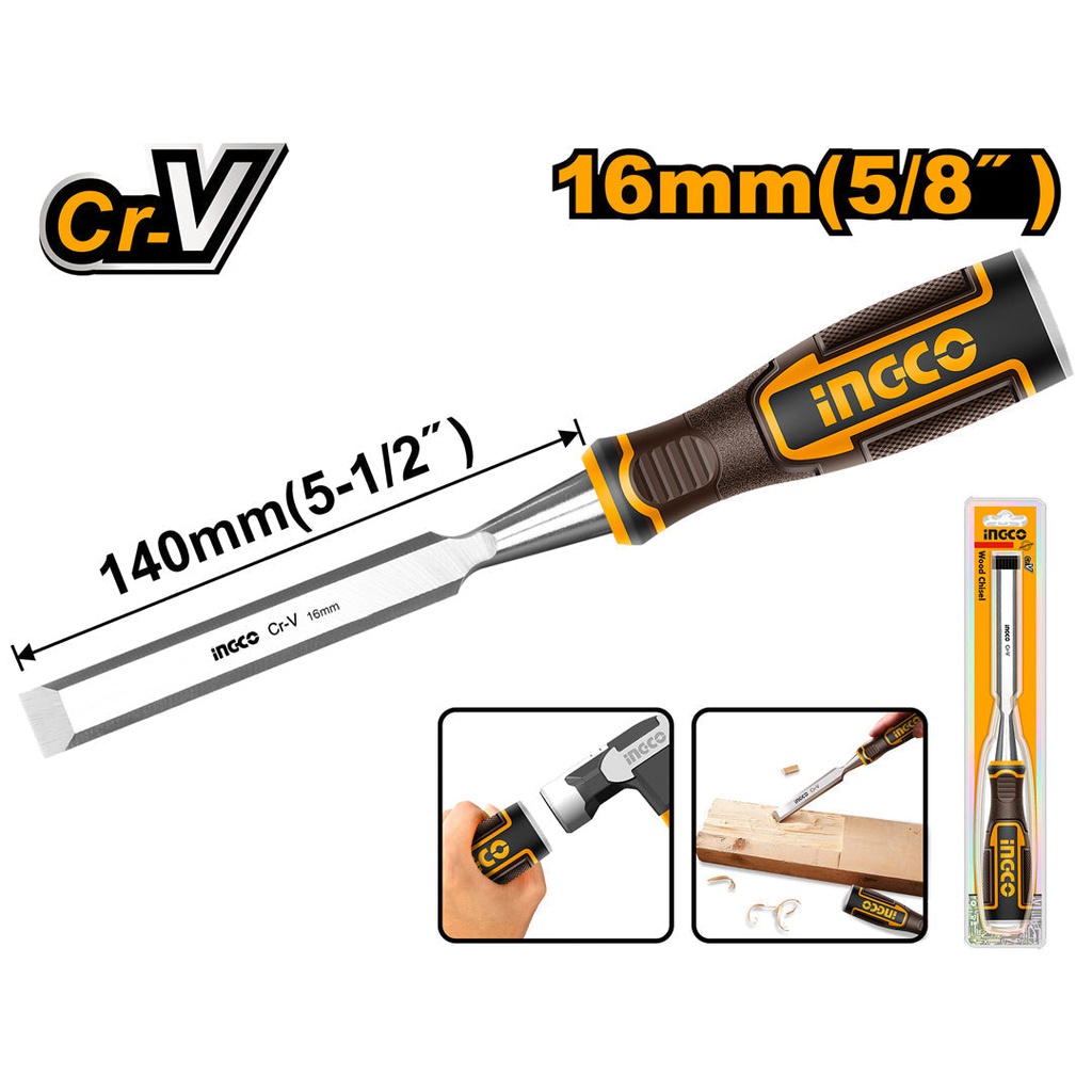 INGCO CISEAU A BOIS 16MM [HWC0816]