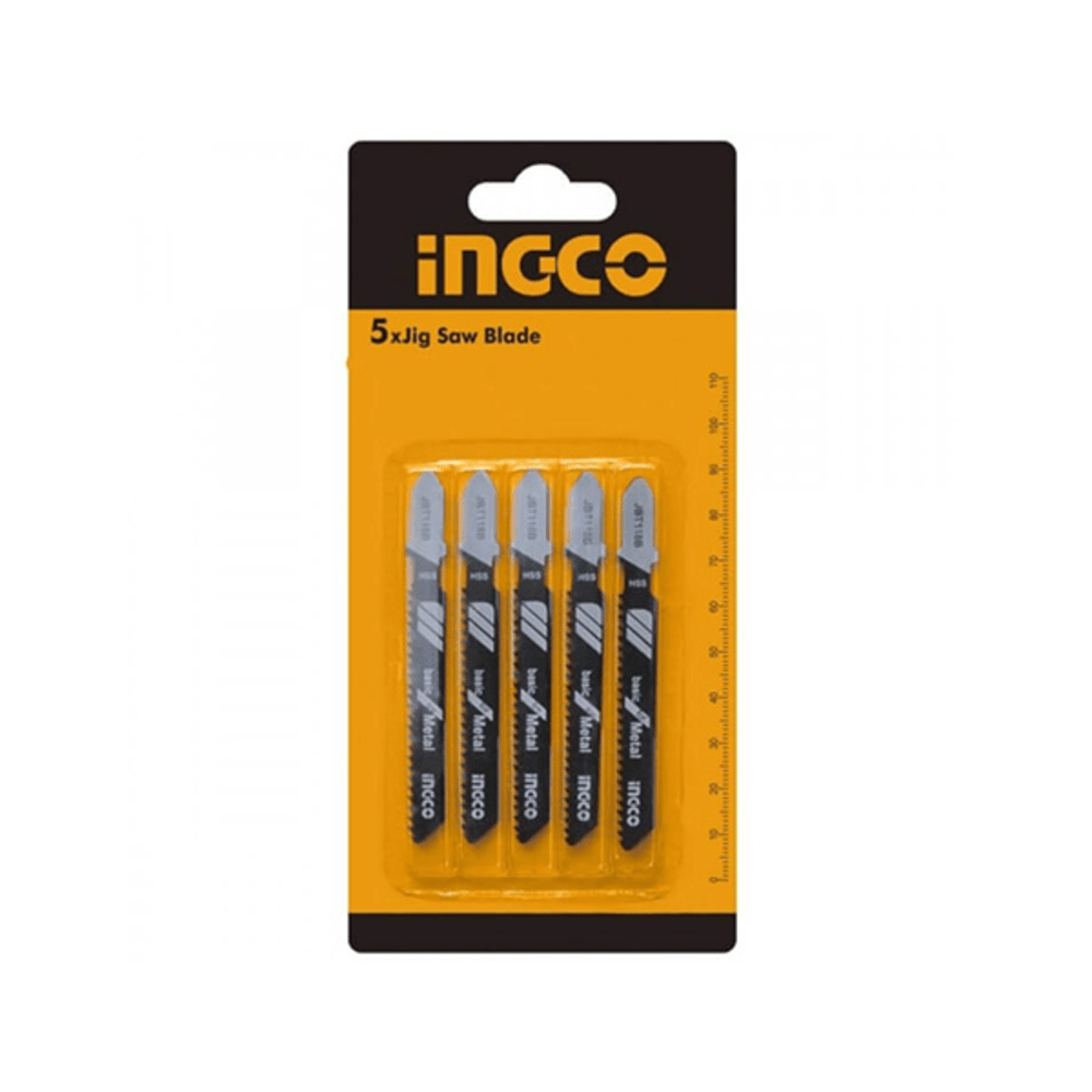 INGCO LAMES SCIE SAUTEUSE 5PCS PR METAL [JBT118B]