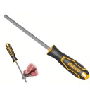 [HSTF088] INGCO LIME D'ACIER TRIANGULAIRE 200MM  