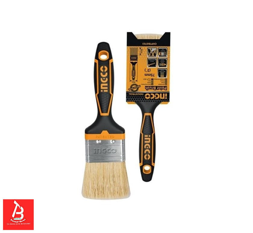 INGCO PINCEAU LR DES POILS: 75MM [CHPTB8703]