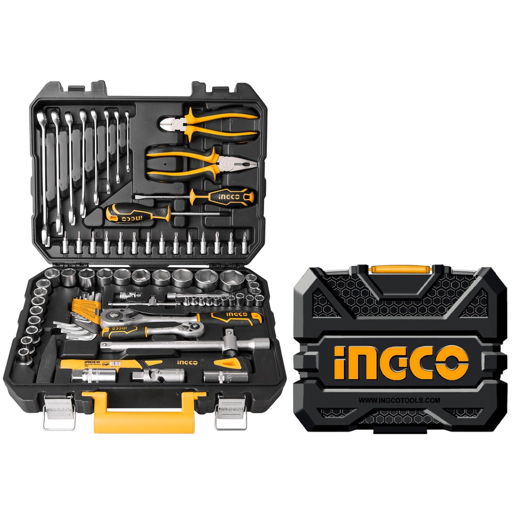 INGCO JEU DE 77 PIECES ET OUTILS   