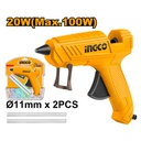 [GG148] INGCO مسدس غراء 13-18 غ/دقيقة 11.2 مم 100 واط