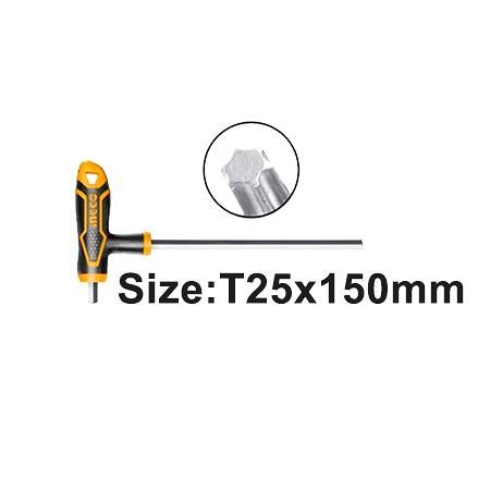 CLE TORX A POIGNEE EN T 25X100MM