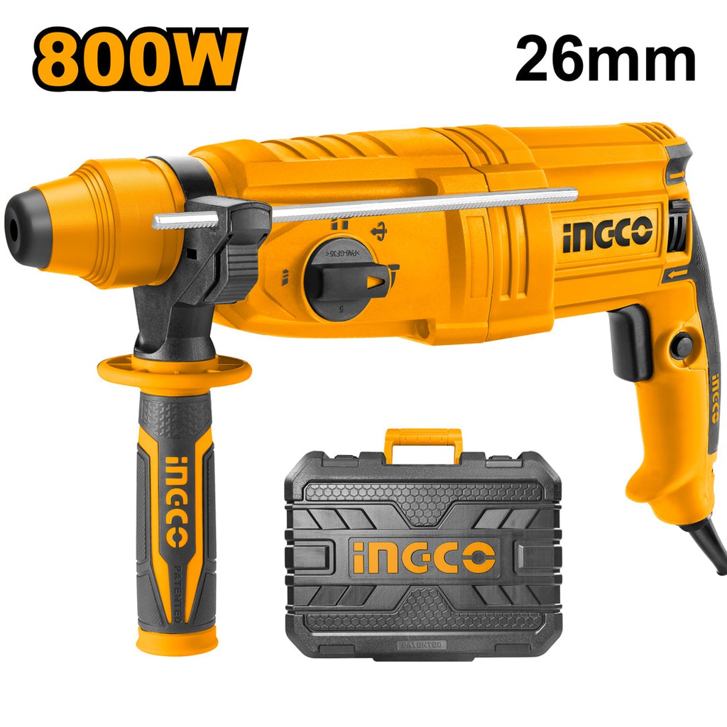 INGCO MARTEAU PERFORATEUR 26MM 800W  