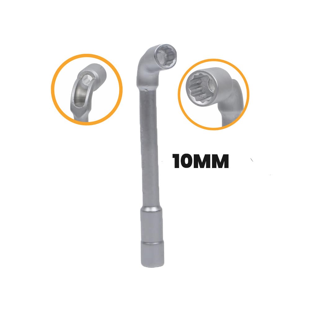 INGCO CLE A DOUILLE COUDEE EN L  10MM [HWL1008]