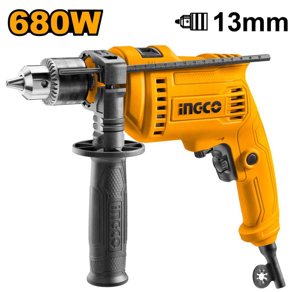 INGCO PERCEUSE A PERCUSSION 13MM 680W SS  