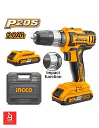 INGCO MALETTE PERCEUSE-VISSEUSE 20V SS 2BATTERIES  [CIDLI200215]