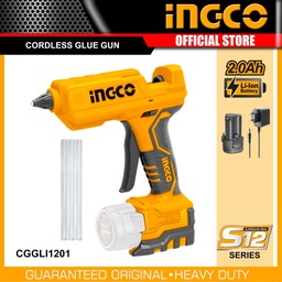 INGCO PISTOLET A COLLE 12V BATTERIE CHARGEUR NON INCLUS [CGGLI1201]