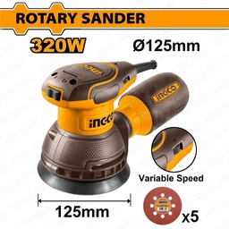 [RS3216] INGCO PONCEUSE ORBITALE 320W NR- 