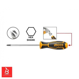 [HGTSPH3200] INGCO TOURNEVIS A ZONE DE FRAPPE VIS PHILLIPS 8*200MM [HGTSPH3200]