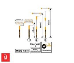 [HRHT442302T] INGCO BROSSES CYLINDRIQUE TELESCOPIQUE [HRHT442302T]