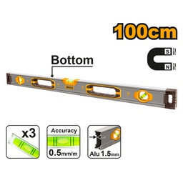 INGCO NIVEAU A BULLE MAGNETIQUE 100CM [HSL38100M]