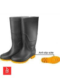 INGCO BOTTES PVC NOIRES TAILLE44 [SSH092LYB.44]