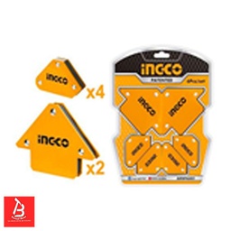 [AMWH6001] INGCO JEU SUPPORTS DE SOUDAGE MAGNETIQUES 6 PIECES  